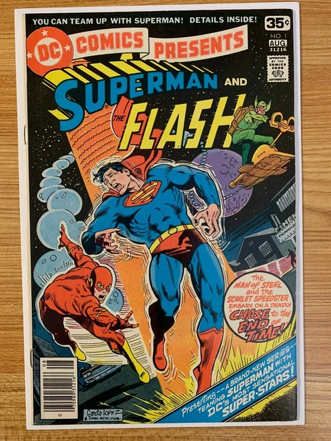 DC Comics Presents #1 (1978) (VF-NM), Fourth Superman versus The Flash Race