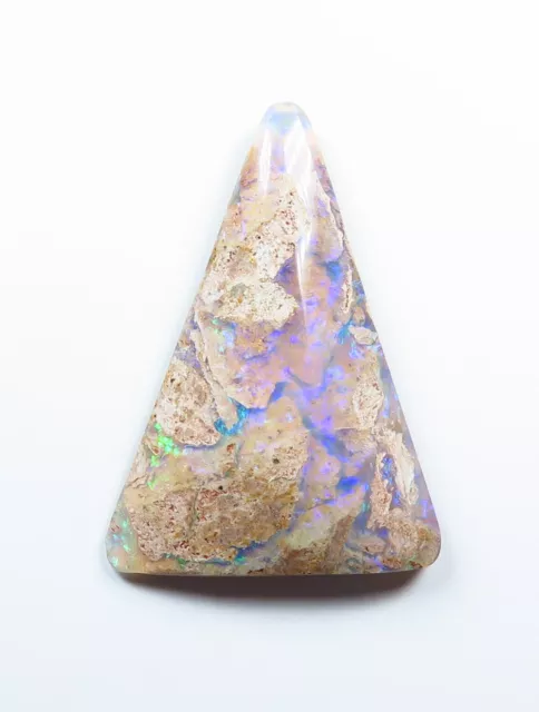 Australian Boulder Crystal Pipe Opal 12.47ct Queensland Natural Stone