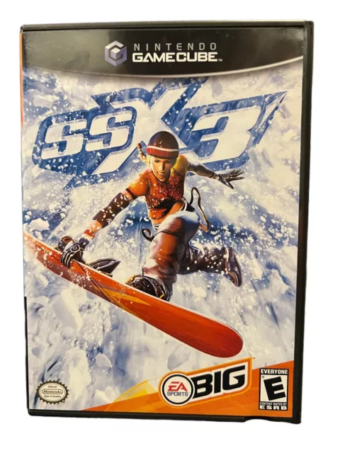 SSX 3 (Nintendo GameCube, 2003) Complete With Manual CIB