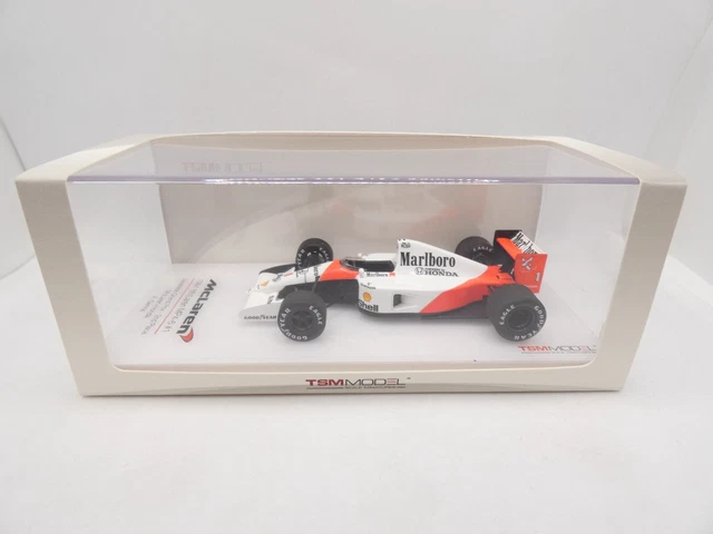Miniature F1 1/43 TSM – McLaren MP4/6 Ayrton Senna – GP Japon 1991 (Marlboro)