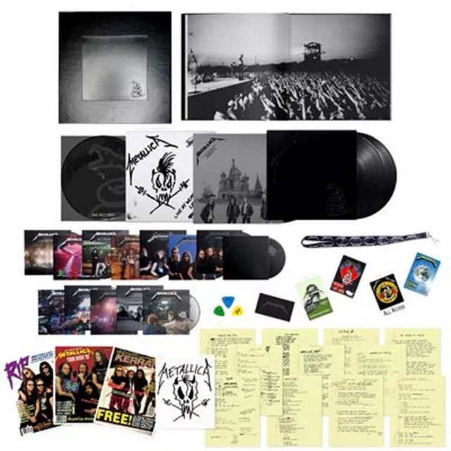 NEUF, scéllé: METALLICA - Black Album - Edition Limitée COFFRET SUPER DELUXE LP