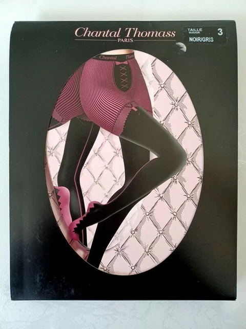 COLLANT CHANTAL THOMASS DENTELLE coloris Noir. Taille 1. Lace tights. EUR 25,99 - ES