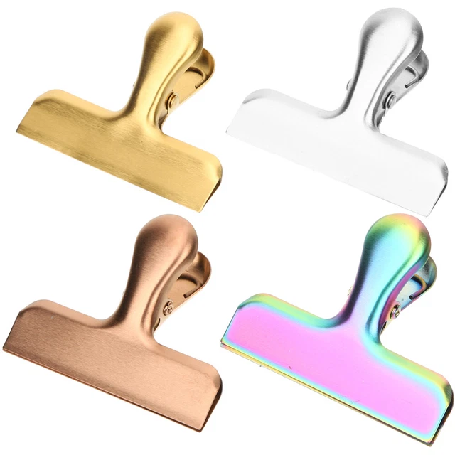 4 Pcs Potato Bags Clips Potato Chip Bag Holder Dovetail Clip