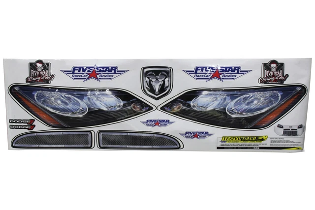 Five Star Graphics - Nose - Laminated Protective Coating - for Dodge Charger -