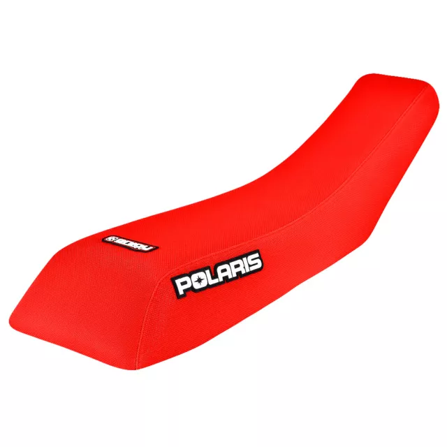 Polaris Scrambler 250 400 500 Seat cover 1995 - 2003 RED Gripper Style  #243