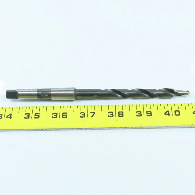 PTD Precision 7/32" Pilot 23/64" HSS Morse Taper No. 1MT Shank Step Drill Bit 3