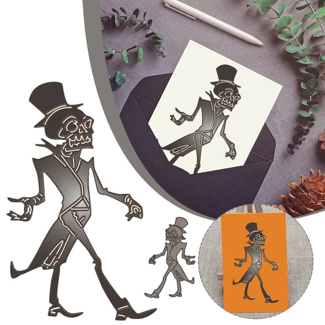Halloween Skeleton Metal Cutting Die Card making Crafts Mold Scrapbooking O7S8