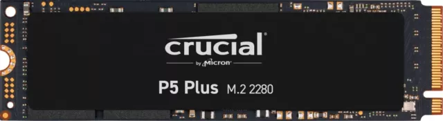 Crucial P5 Plus 500GB M.2 PCIe Gen4 NVMe Internal Gaming SSD - Up to 6600MB/s, S