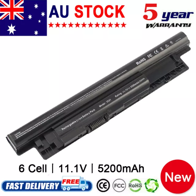 6 Cell MR90Y Battery For Dell Inspiron 15R-5521 17R-5737 15 3521 14 N3421 3721