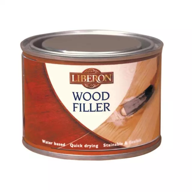 Liberon LIBWFM125 125 ml Wood Filler Mahogany