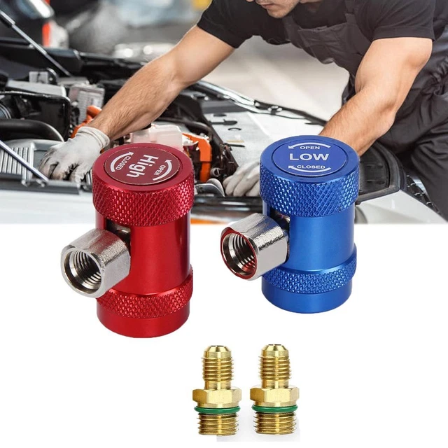 Kit de conversion Coupleurs rapides Connecteur rapide de climatiseur de voiture