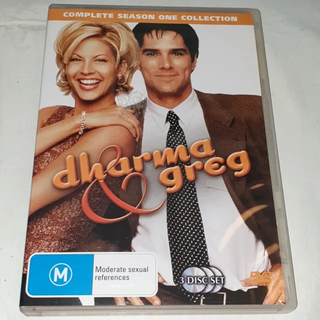 Dharma & Greg - Complete Season One Collection / Series 1 (DVD, 1997) 3 Disc Set