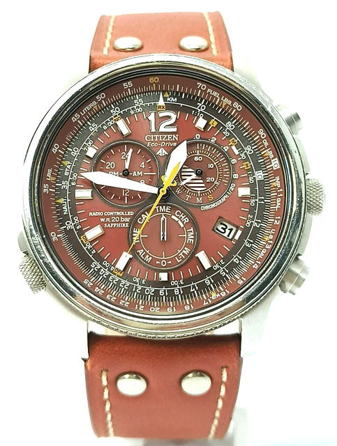 OROLOGIO CITIZEN PROMASTER E670 S035899 eco drive chrono pilot