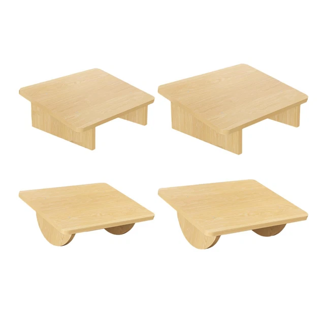 Fußhocker aus Holz unter dem Schreibtisch, Fußstützenbrett, langlebiges,