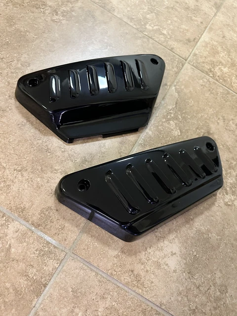 FXR metal louvered side covers Harley FXRT FXRP FXRD FXLR FXRS FXRC