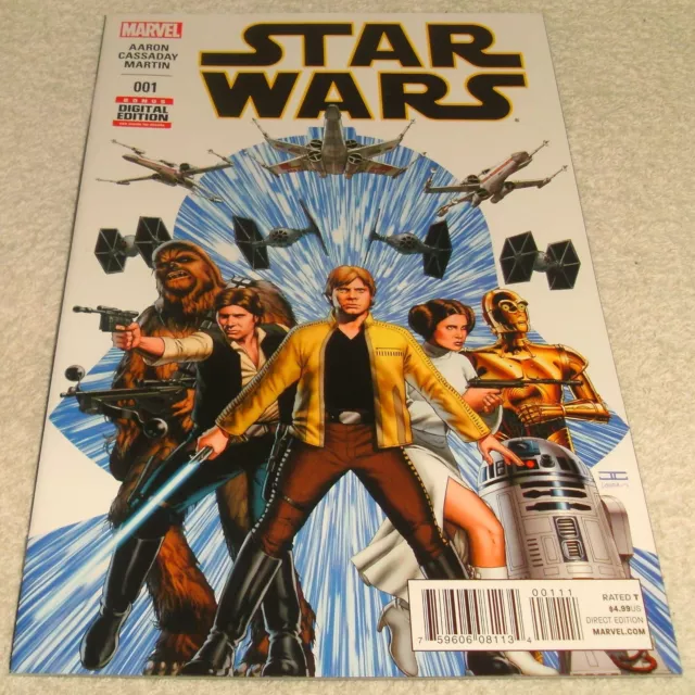 MARVEL COMICS STAR WARS 2015 # 1 VF+ 1st PRINT