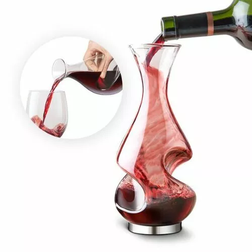 Conundrum Decanter Wine Aerator 2 Phase Aeration White Red Taste Enhancer Gift 2