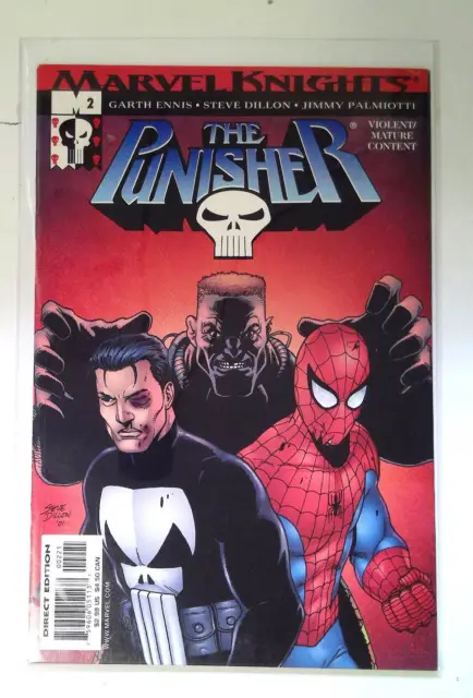 The Punisher #2b Marvel (2001) VF/NM 6th Series 1st Print Comic Book