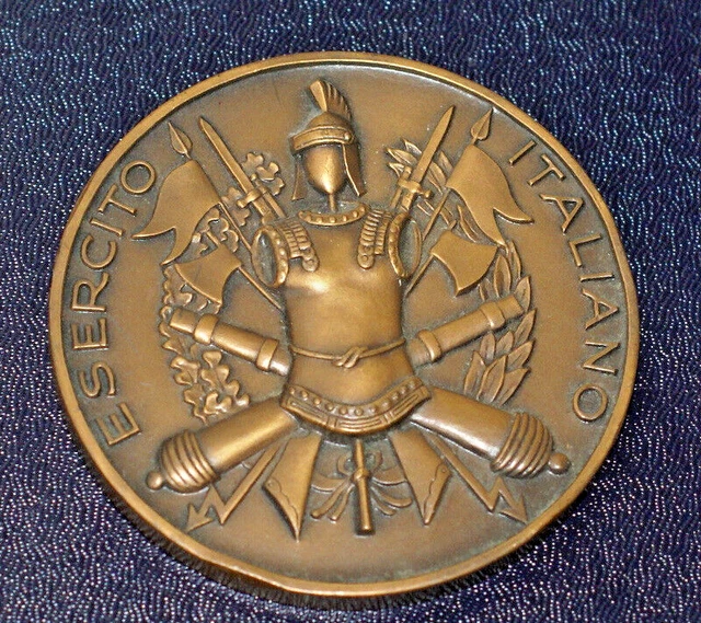 Storico Medaglione Da Collezione Dell'esercito Italiano