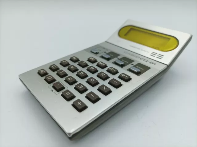 Vintage Casio Calculator  CQ-81