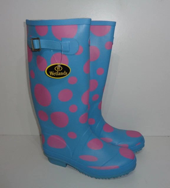 MUDDZ BOOTS WELLIES WELLINGTONS. DIAMONTE CRYSTAL . Uk 7. New