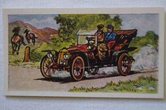 Transport Through The Ages Vintage 1961 Coopers Tea Trade Card Early Motor Car 3