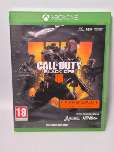 Jeu vidéo Microsoft Xbox One Call of Duty Black Ops 4 occasion