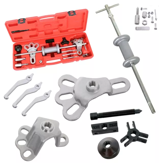 NEW 13pc Axle Slide Hammer / Dent Panel Puller Set Garage Car Tool
