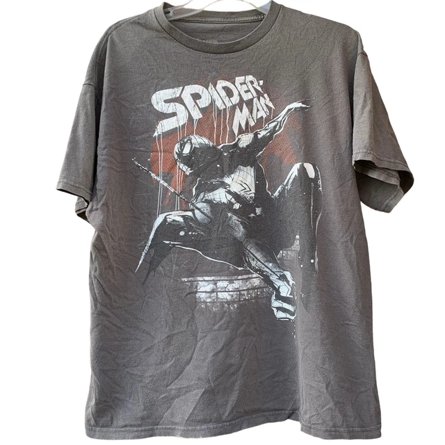 The Amazing Spiderman Movie Tee Shirt Men’s Sz XL Promotional 2012 Dark Gray