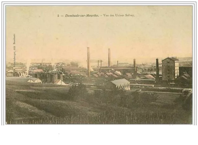 54.Dombasle Sur Meurthe.vue Des Usines Solvay