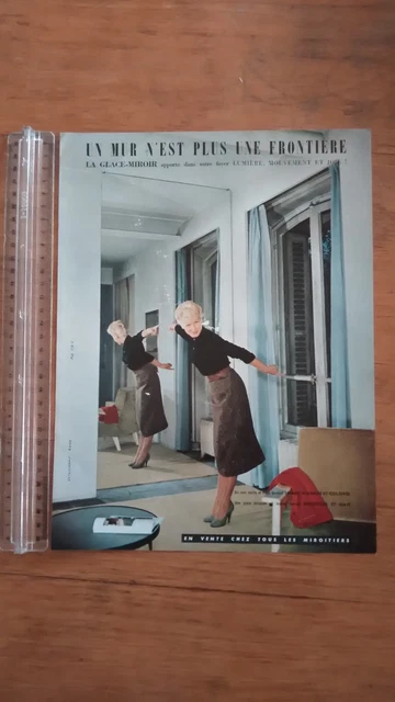 Antique Advertising Pub Advert - Mirror Ice