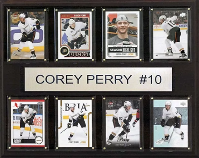CandICollectables 1215PERRY8C NHL 12 x 15 in. Corey Perry Anaheim Ducks 8-Card P