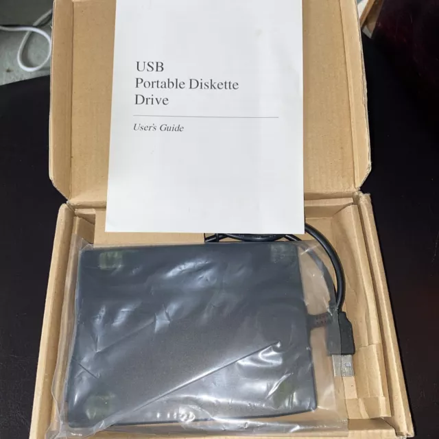 USB Portable Diskette Drive Floppy Discs BNIB