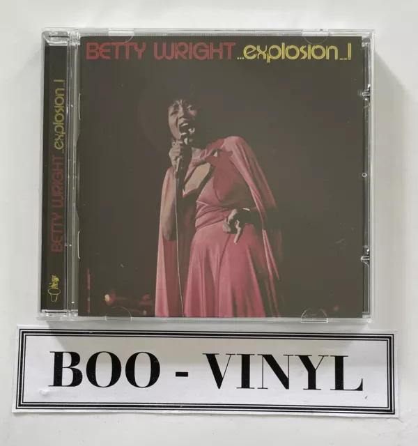 Betty Wright -Explosion Cd album Soul funk + Bonus Tracks NM / EX