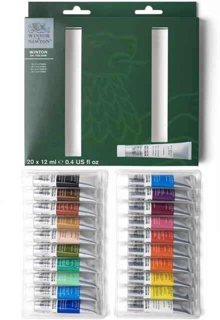 Winsor & Newton Winton Oil Paint Access Starter Set 20 x 12ml