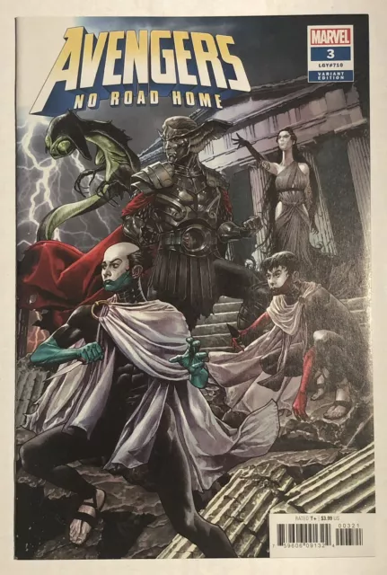 🩸Avengers: No Road Home #3 (2019) Mico Suayan Connecting Cover Variant Marvel