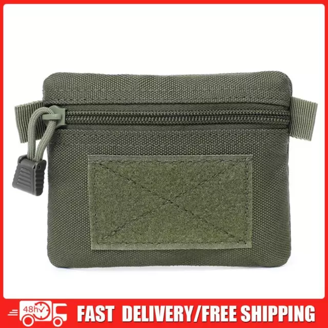 Outdoor Pouch Wallet Waterproof Zipper Waist Bag (Army Green)