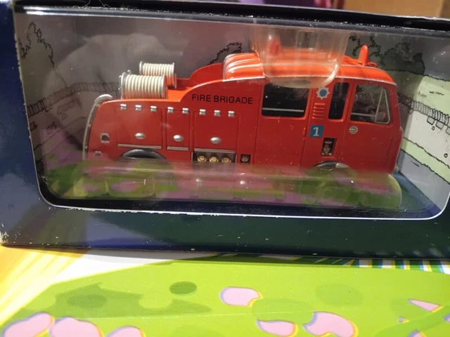 JOUET TIN TOYS AUTOMATE LE CAMION DE POMPIER MECANIQUE EN