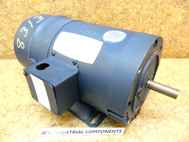 LESSON Electric Brake Motor  C6T17DK9F  D56C  1 hp  3 ph   208-230/460 V