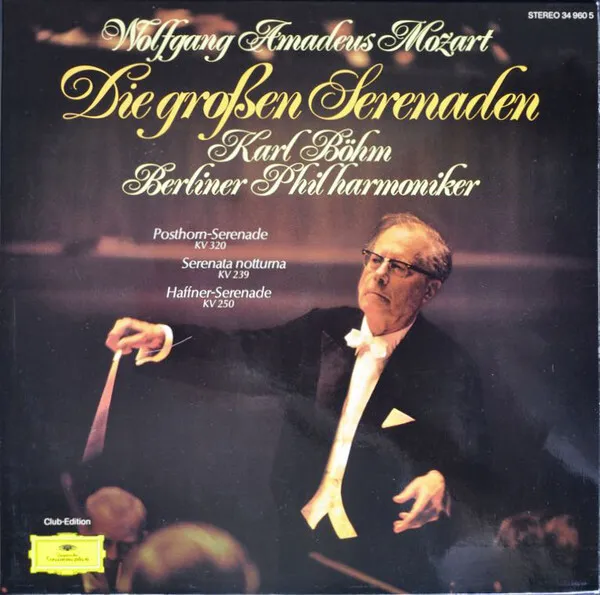 Mozart Posthorn-Serenade Kv 320 / Serenata Notturna Kv 239 NEW OVP 2xVinyl LP
