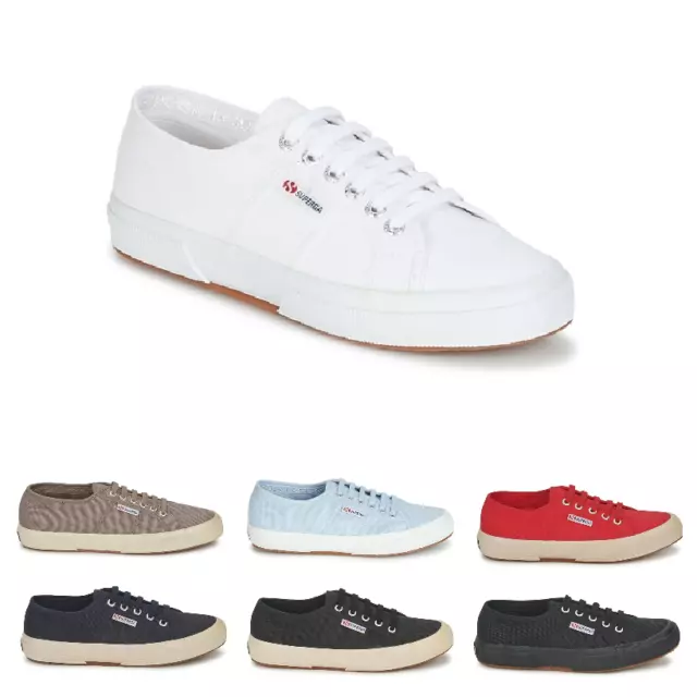 Scarpe Sneakers Basse Uomo Donna SUPERGA 2750 CLASSIC Ginnastica Sportive