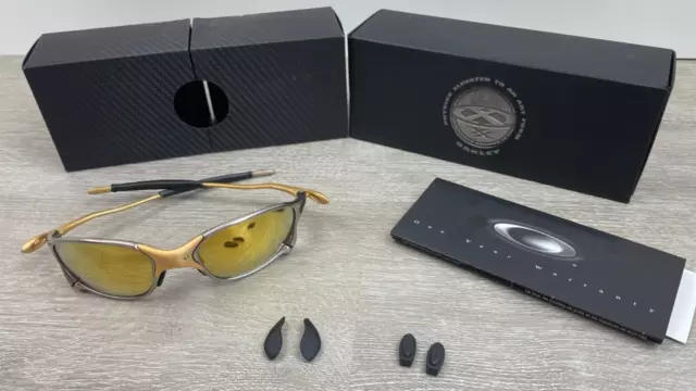 Oakley Juliet® Limited 24K w/Titanium Iridium Polarized