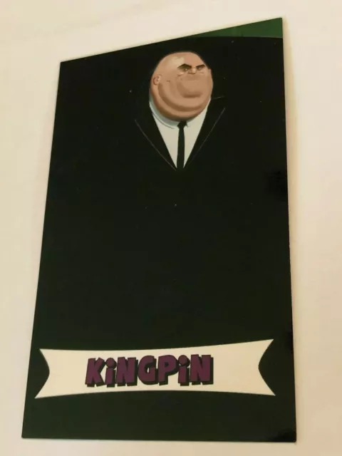 SPIDER-MAN INTO THE SPIDER-VERSE amc theaters trading card KINGPIN