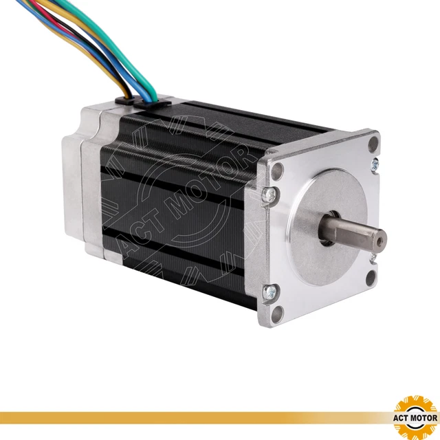 ACT MOTORE 1PZ Nema23 BLDC Motore 57BLF03 3000RPM 24VDC 188W 101mm Φ8mm ...