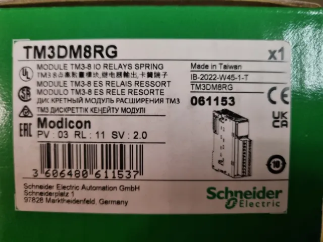 Schneider Electric, TM3DM8RG, Modicon MODULE 4 Entrées 4 Sorties