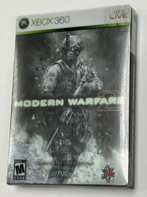 Call of Duty: Modern Warfare 2 Hardened Edition Steelbook Xbox 360 TESTED