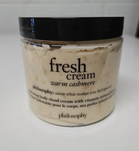 NEW SEALED Philosophy Fresh Cream Warm Cashmere Hydrating Body Cloud Cream 16 oz