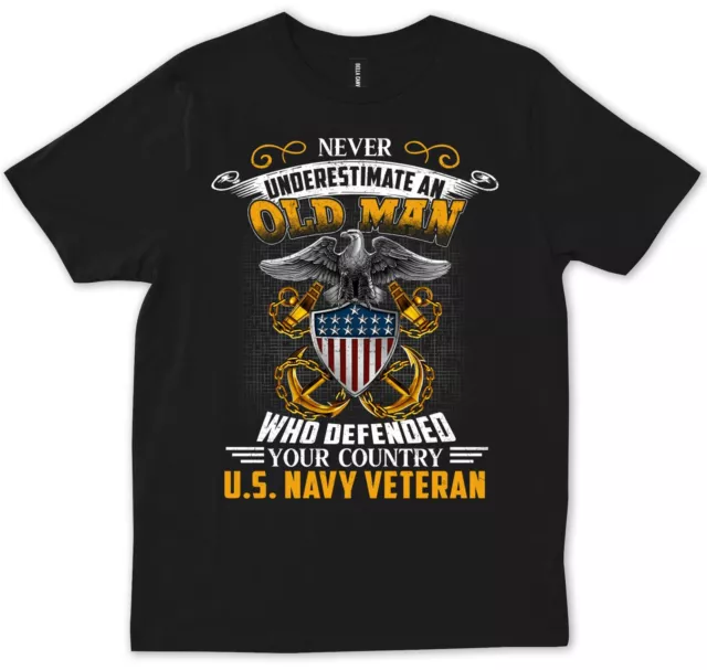 Navy US Military Patriotic Tee Veterans Day Independence Gift Shirt T-shirt