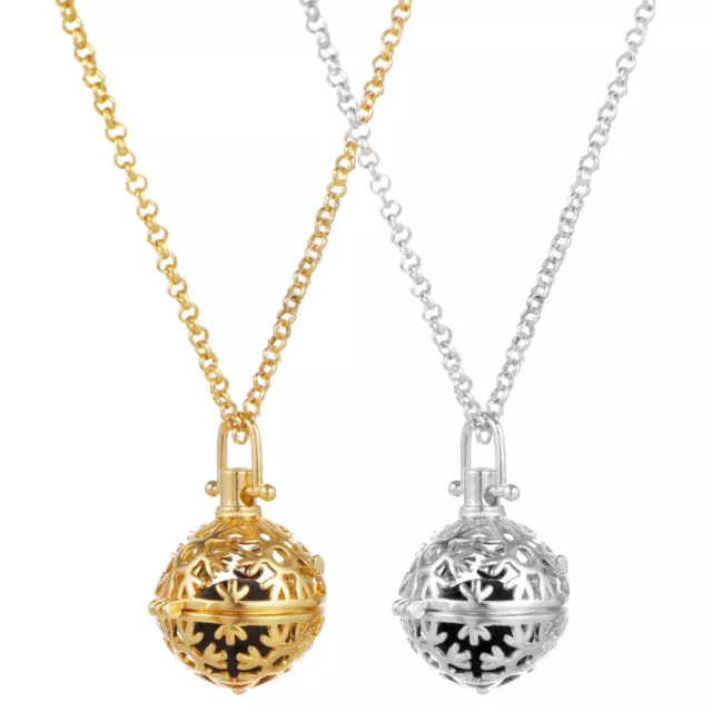 2 piezas de collar de medallón difusor para mujer