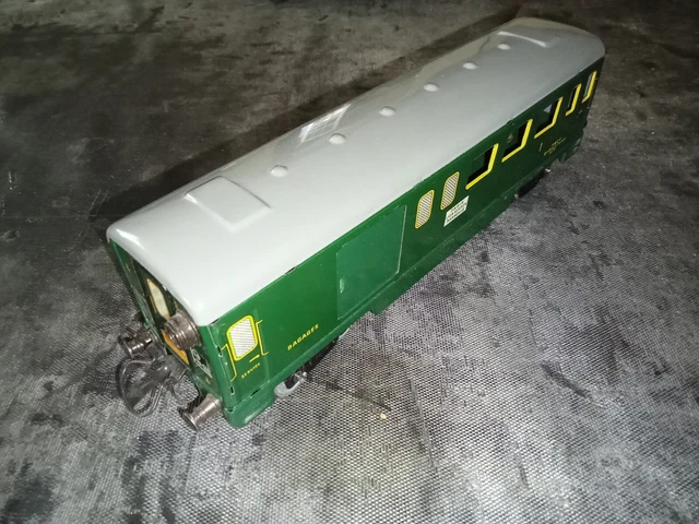 Wagons AS échelle O Style Jep Hornby, époque 5 (1991-2004), Couleur Marron